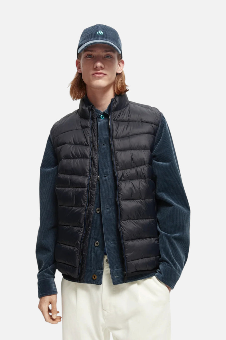 Scotch & Soda 169743 Lw Quilted Bodywarmer – front view