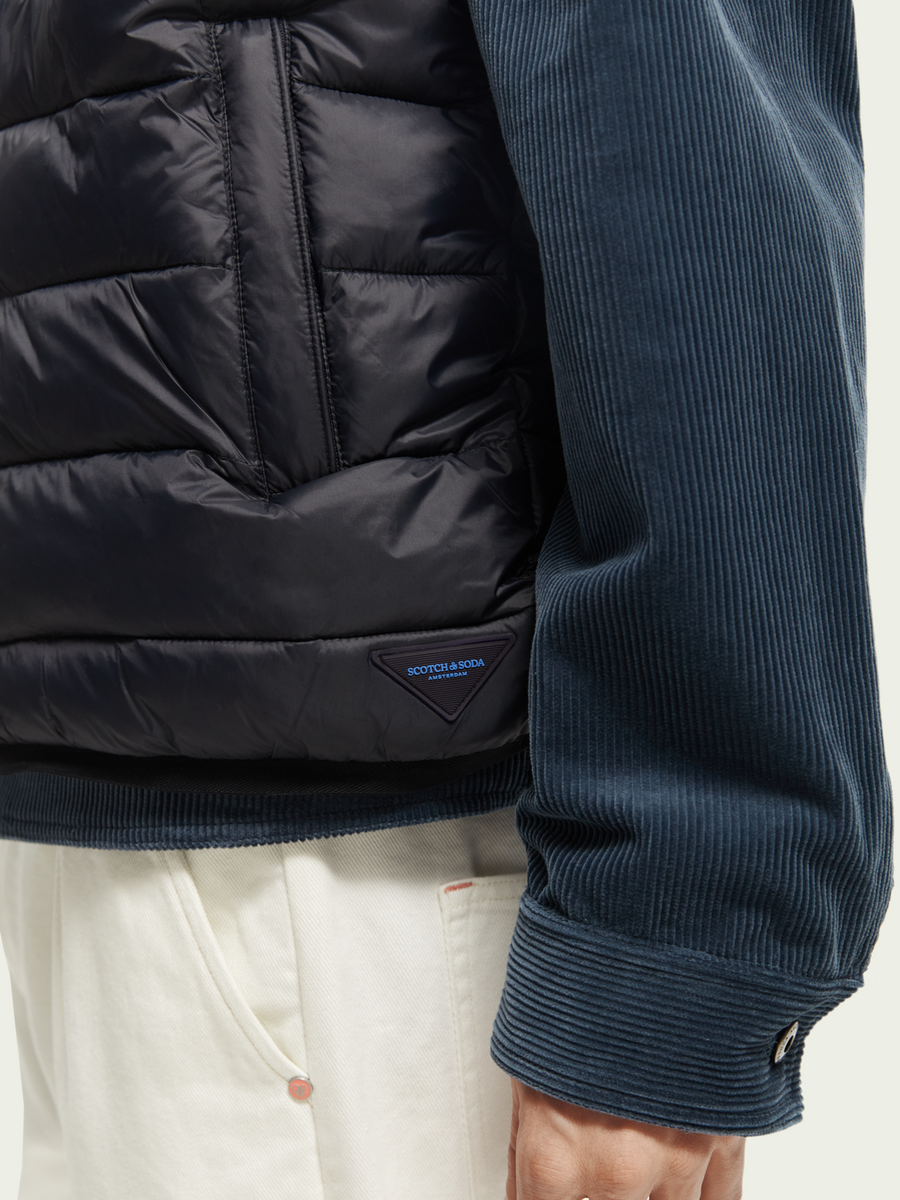 Scotch & Soda 169743 Lw Quilted Bodywarmer – side view