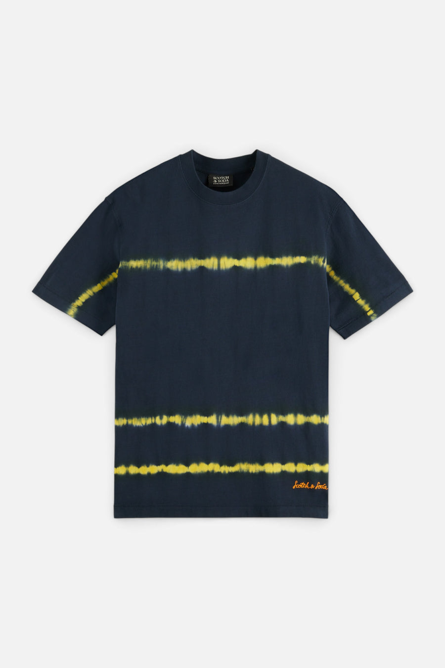 Scotch & Soda Dip-Dye Jersey Tee, Navy – detail
