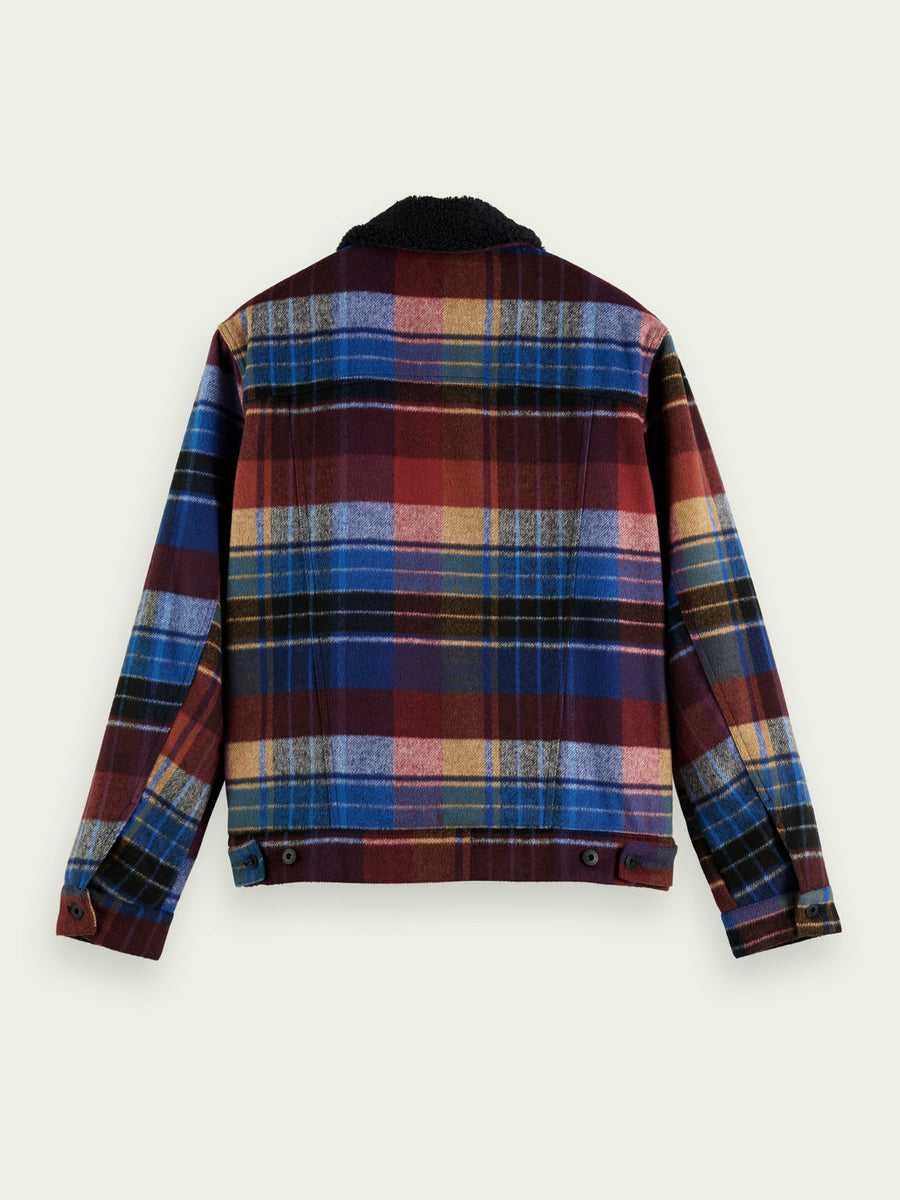 Scotch & Soda Sherpa Lined Trucker Jacket – alternate