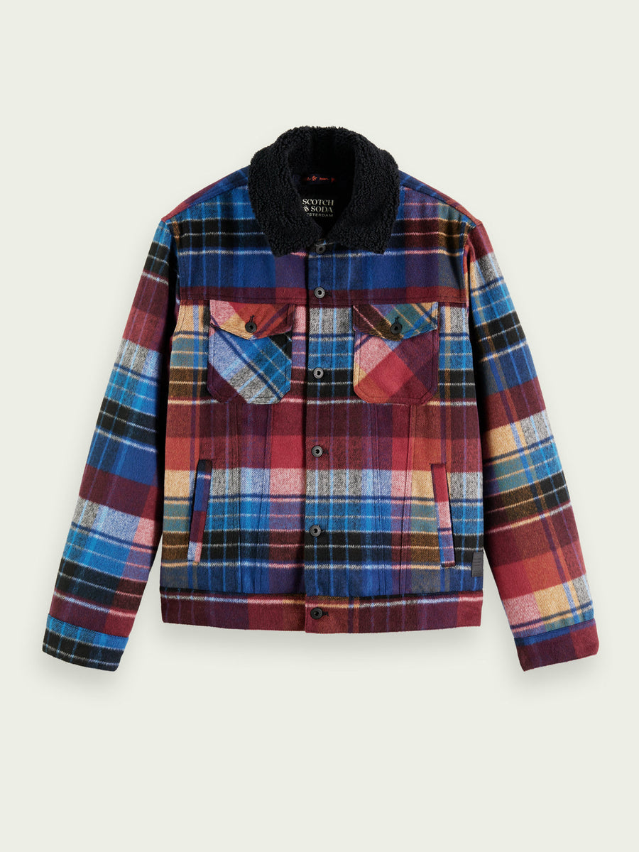 Scotch & Soda Sherpa Lined Trucker Jacket – alternate