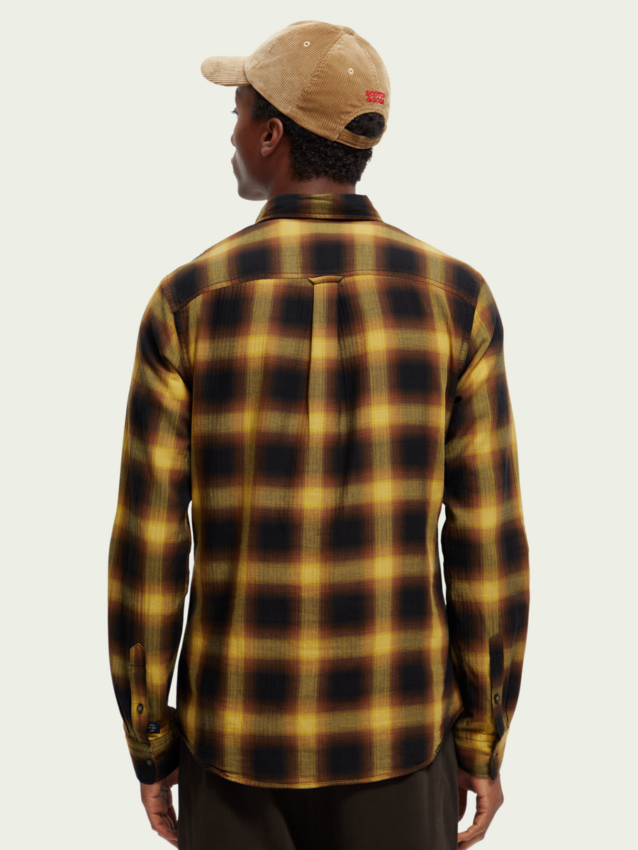 Scotch & Soda Slim Fit Light-Weight Bb Check – side view