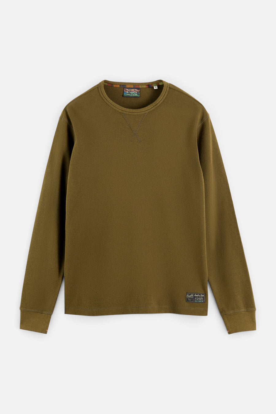 Scotch & Soda Structured Waffle Tee – detail