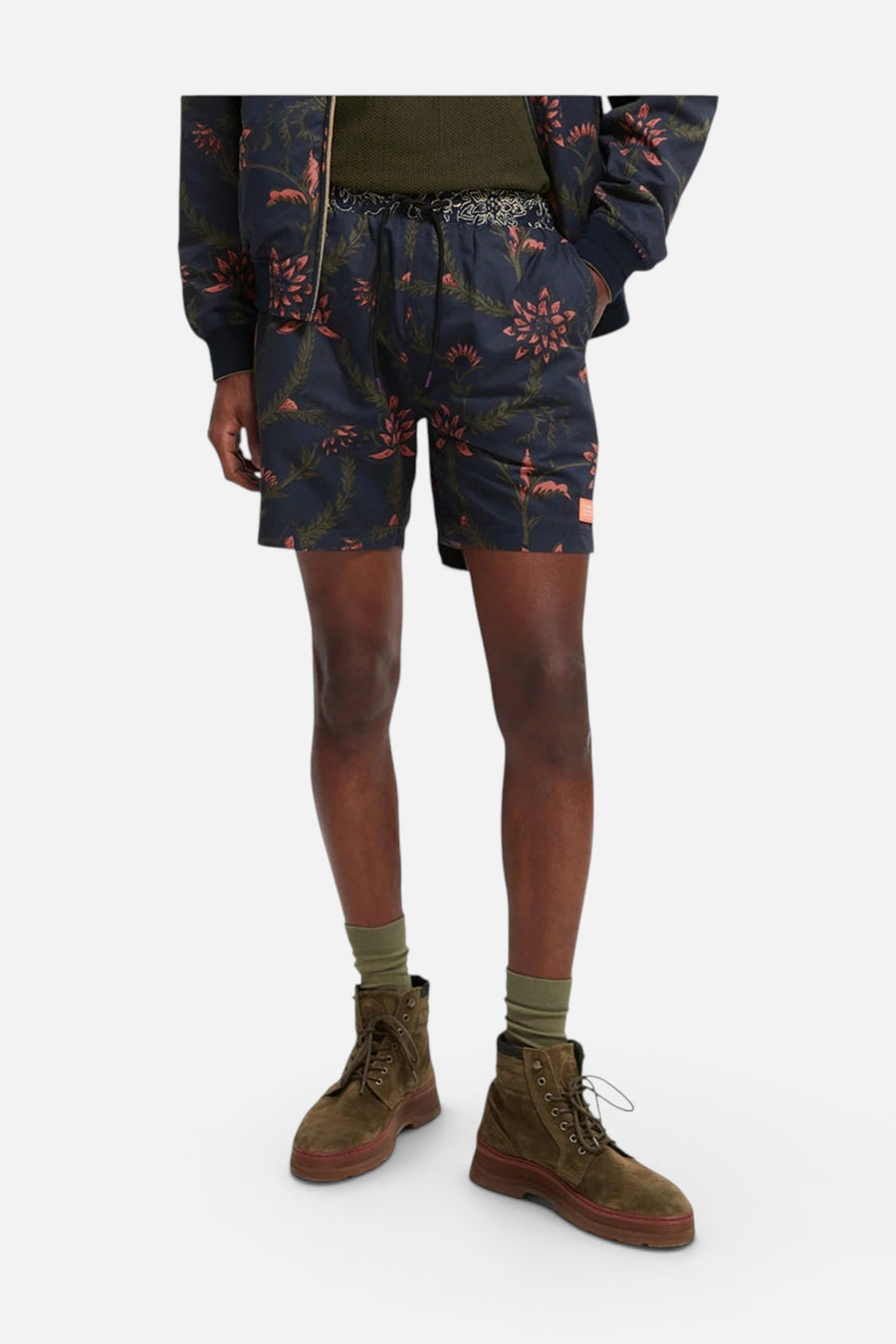 Scotch & Soda Swim Shorts In Combo A – front view