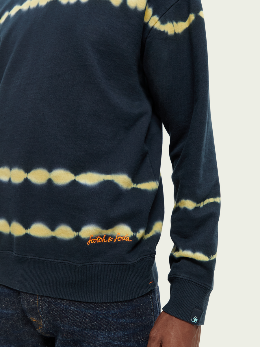Scotch & Soda Tie-Dye Crewneck Sweatshirt – back view
