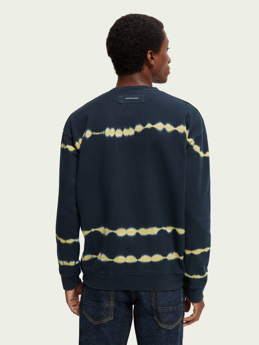 Scotch & Soda Tie-Dye Crewneck Sweatshirt – flat lay