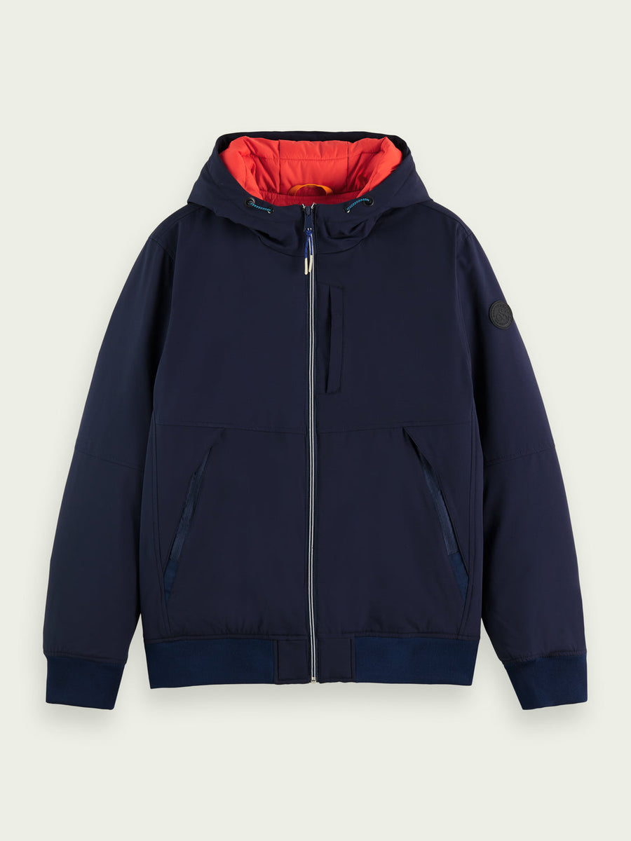 Scotch & Soda Water Repellent Hooded Jacket – alternate
