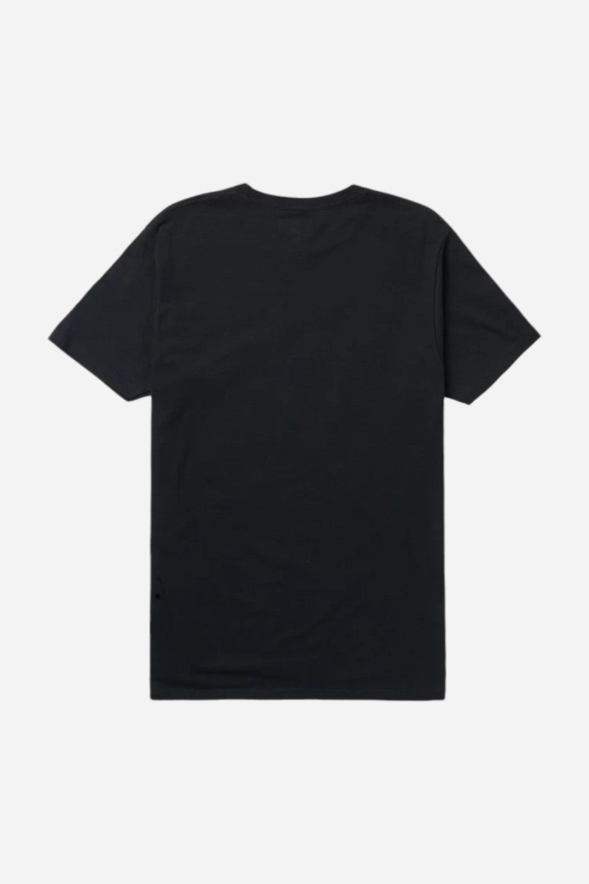 Seager Beakon Tee in Black – back view