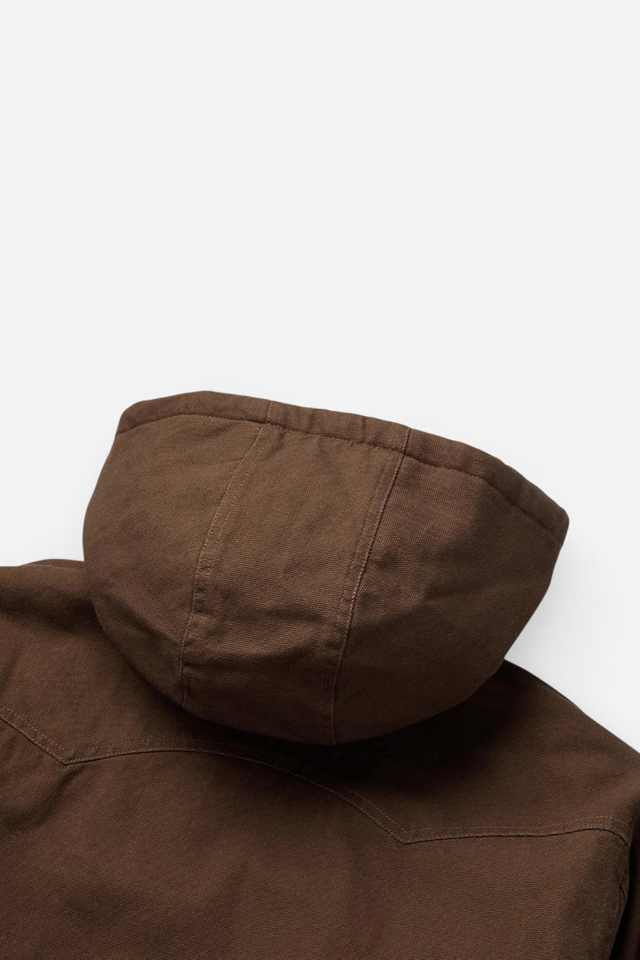 Seager Bison Insulated Jacket in Tobacco – detail