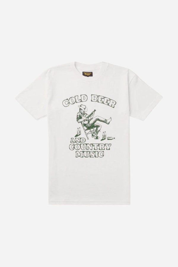 Seager Country Music Tee in White