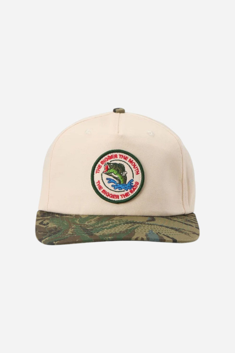 Seager I'm Hooked Snapback Cream/Camo – back view