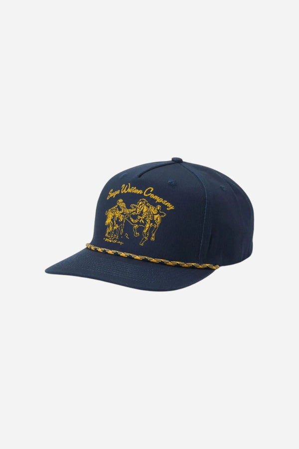 Seager Los Rios Canvas Snapback Navy