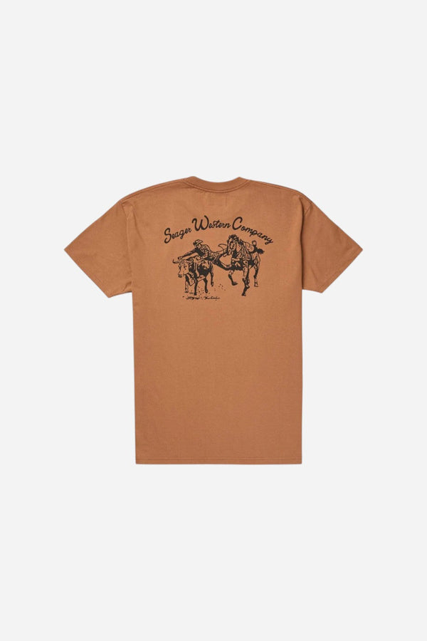 Seager Los Rios Tee Brown
