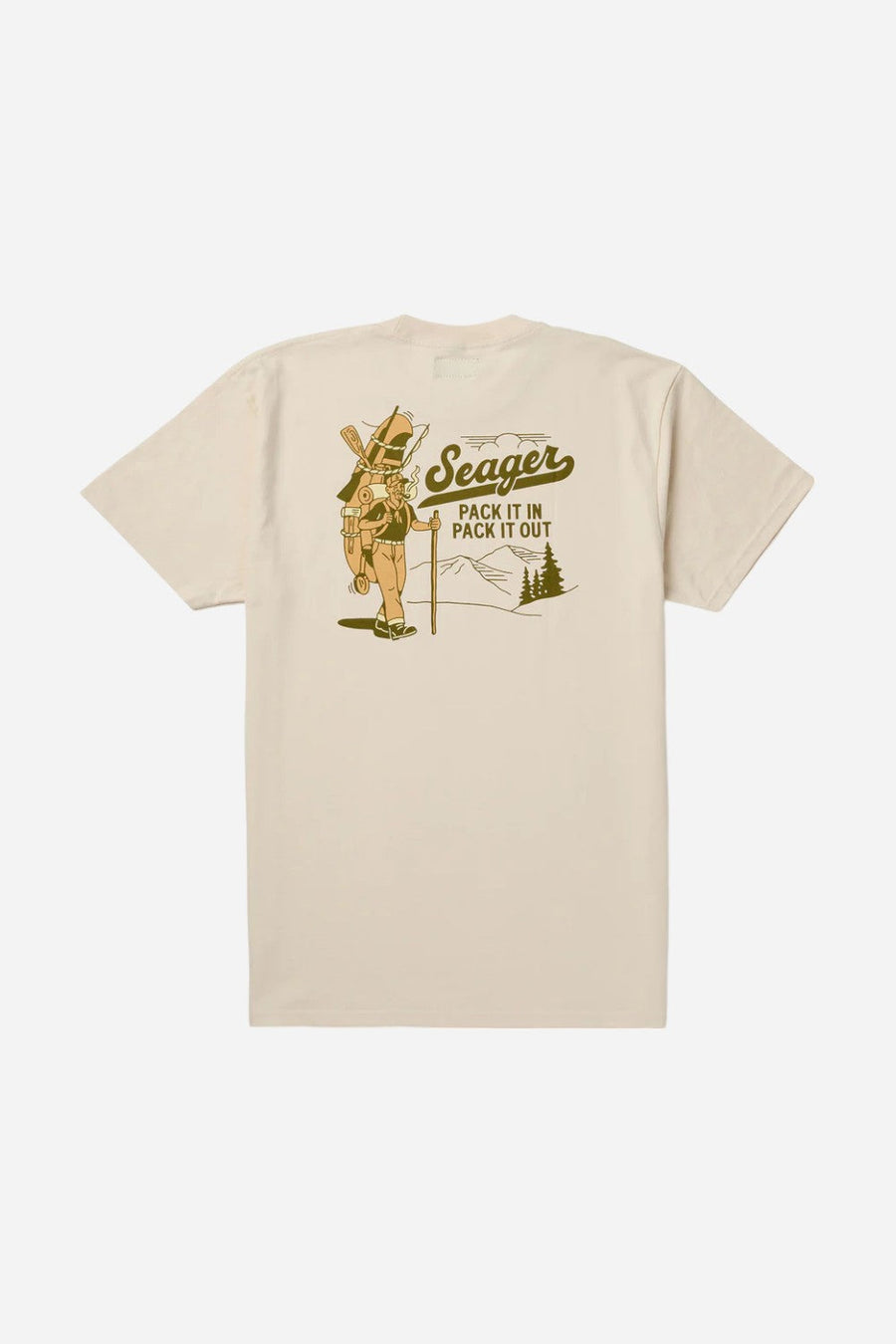Seager Papaw Tee Vintage White – front view