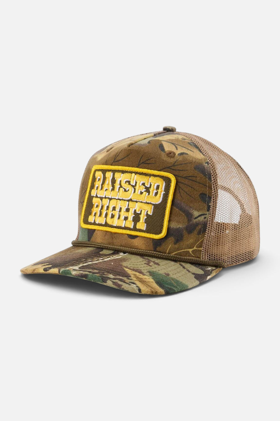 Seager Raised Right Trucker Hat in Camo – alternate
