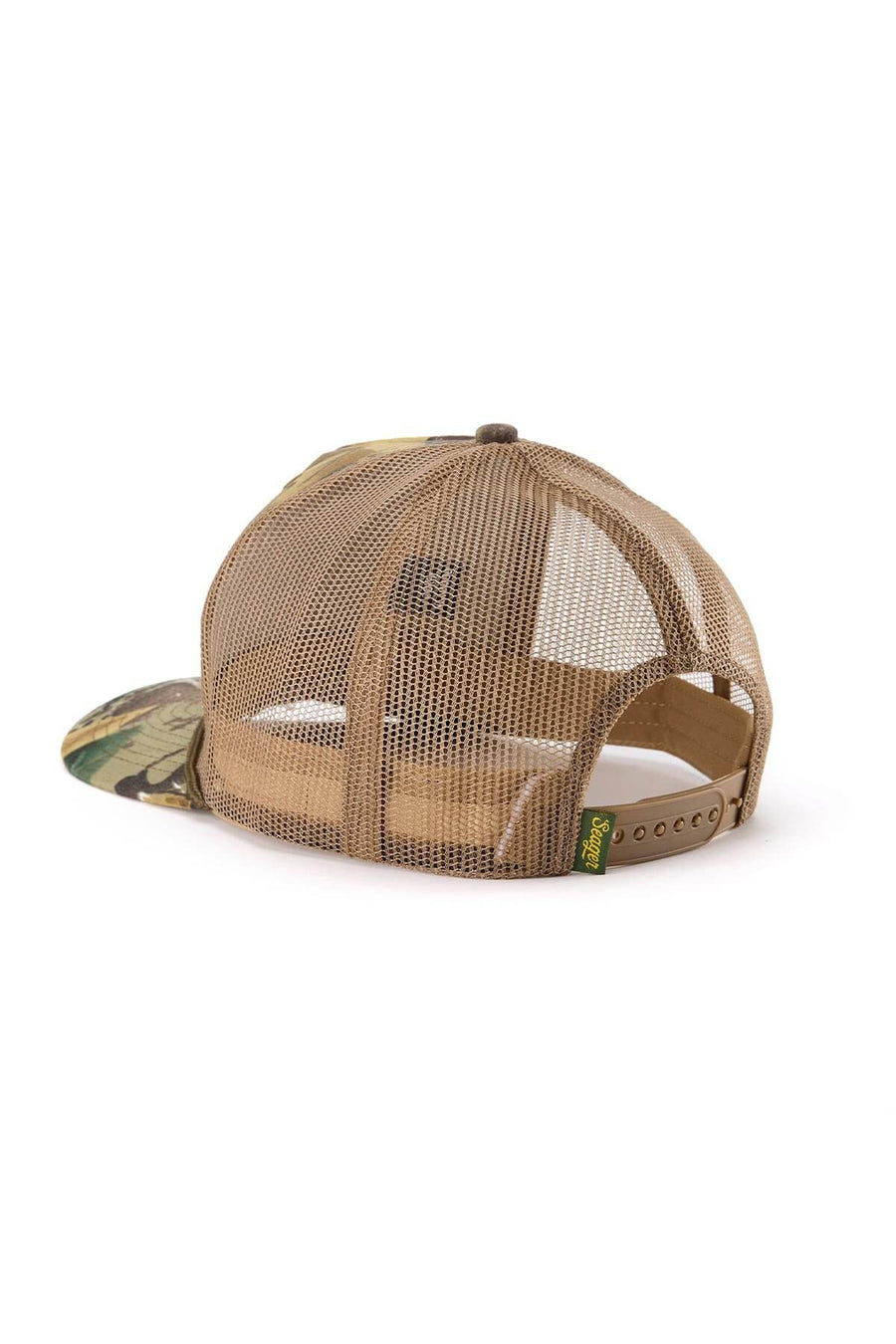 Seager Raised Right Trucker Hat in Camo – back view