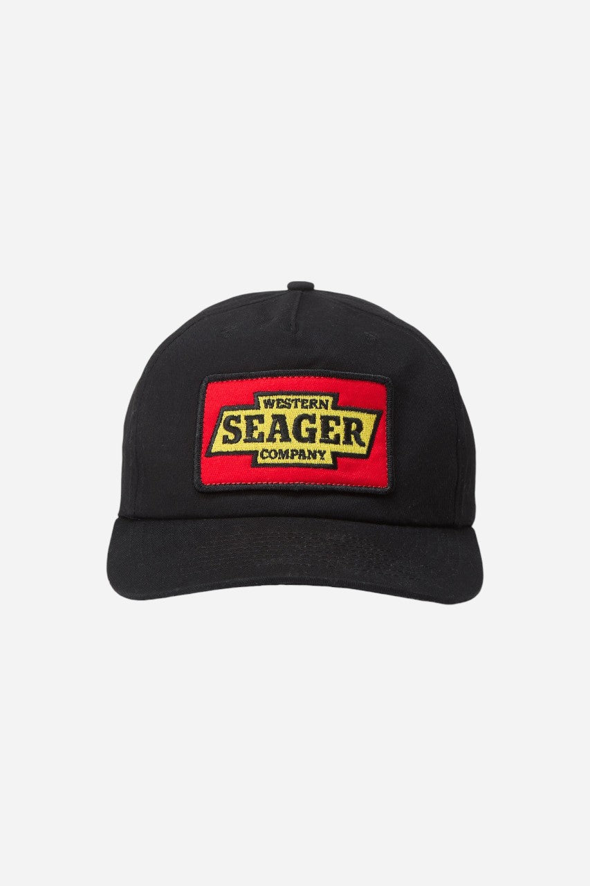 Seager Ranahan Snapback Hat in Black – back view