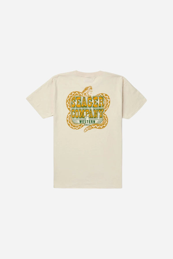 Seager Rattler Tee Vintage White