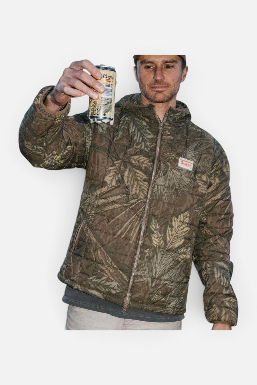 Seager Ruff & Tuff Puff Jacket in Seager Camo – alternate