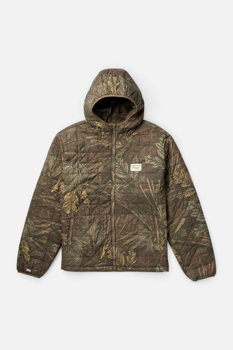 Seager Ruff & Tuff Puff Jacket in Seager Camo – front view