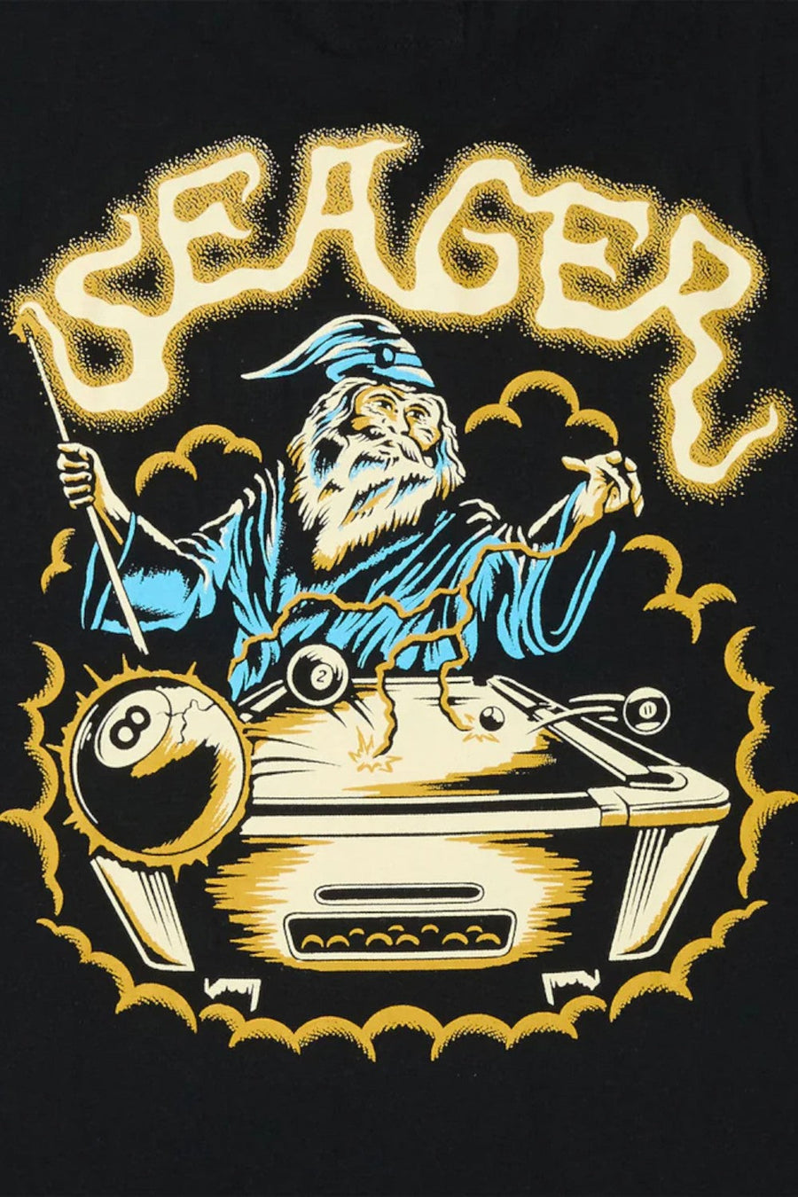 Seager Straight Shooter Tee Black – side view