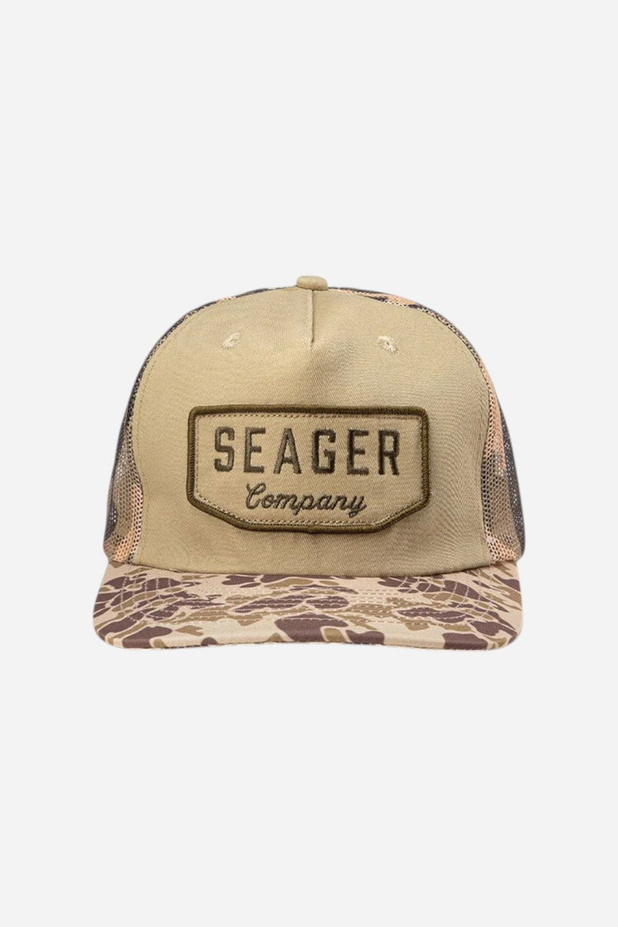 Seager Wilson Mesh Snapback Duck Camo – back view
