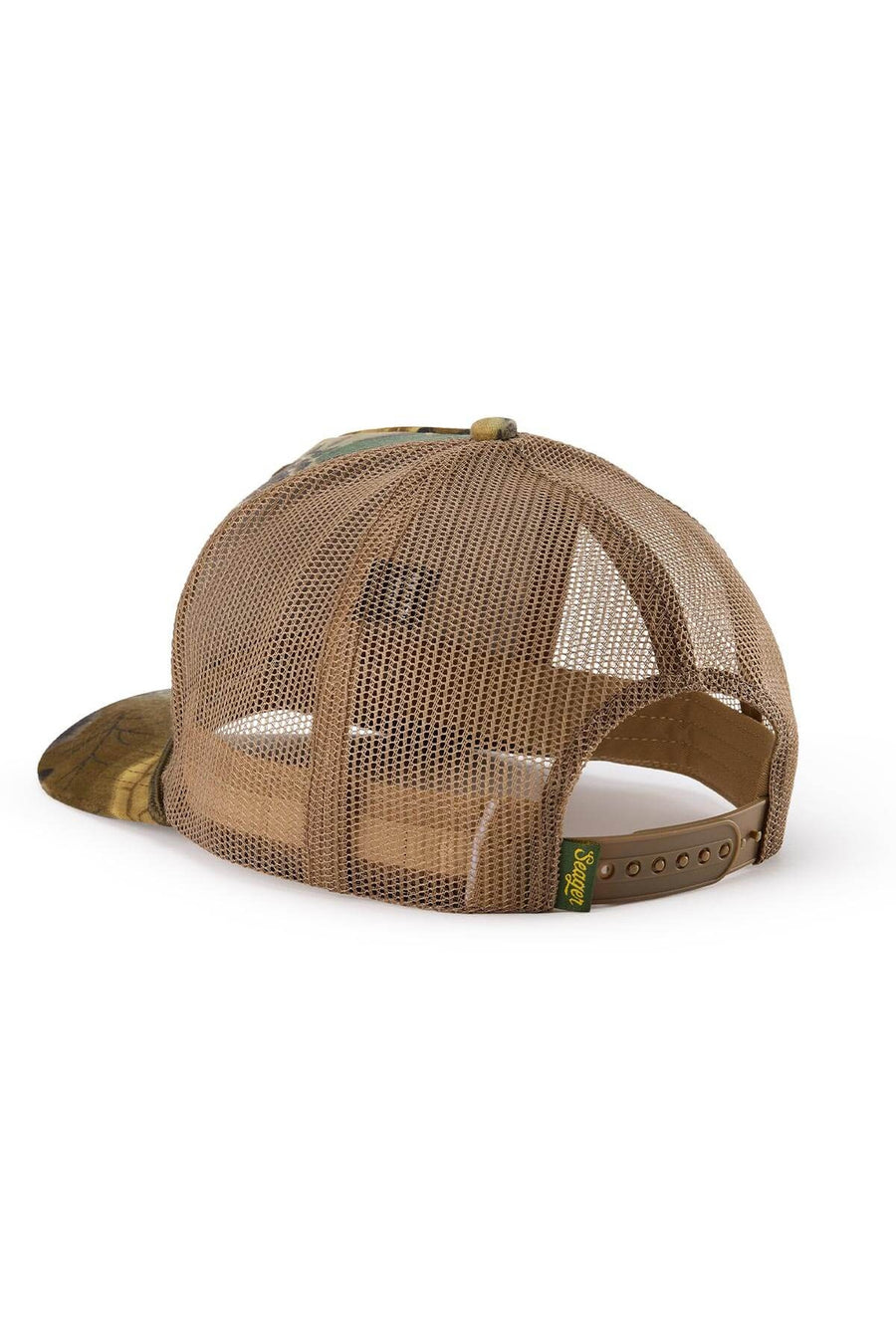 Seager x Waylon Jennings Always Been Crazy Trucker Hat in Camo – back view