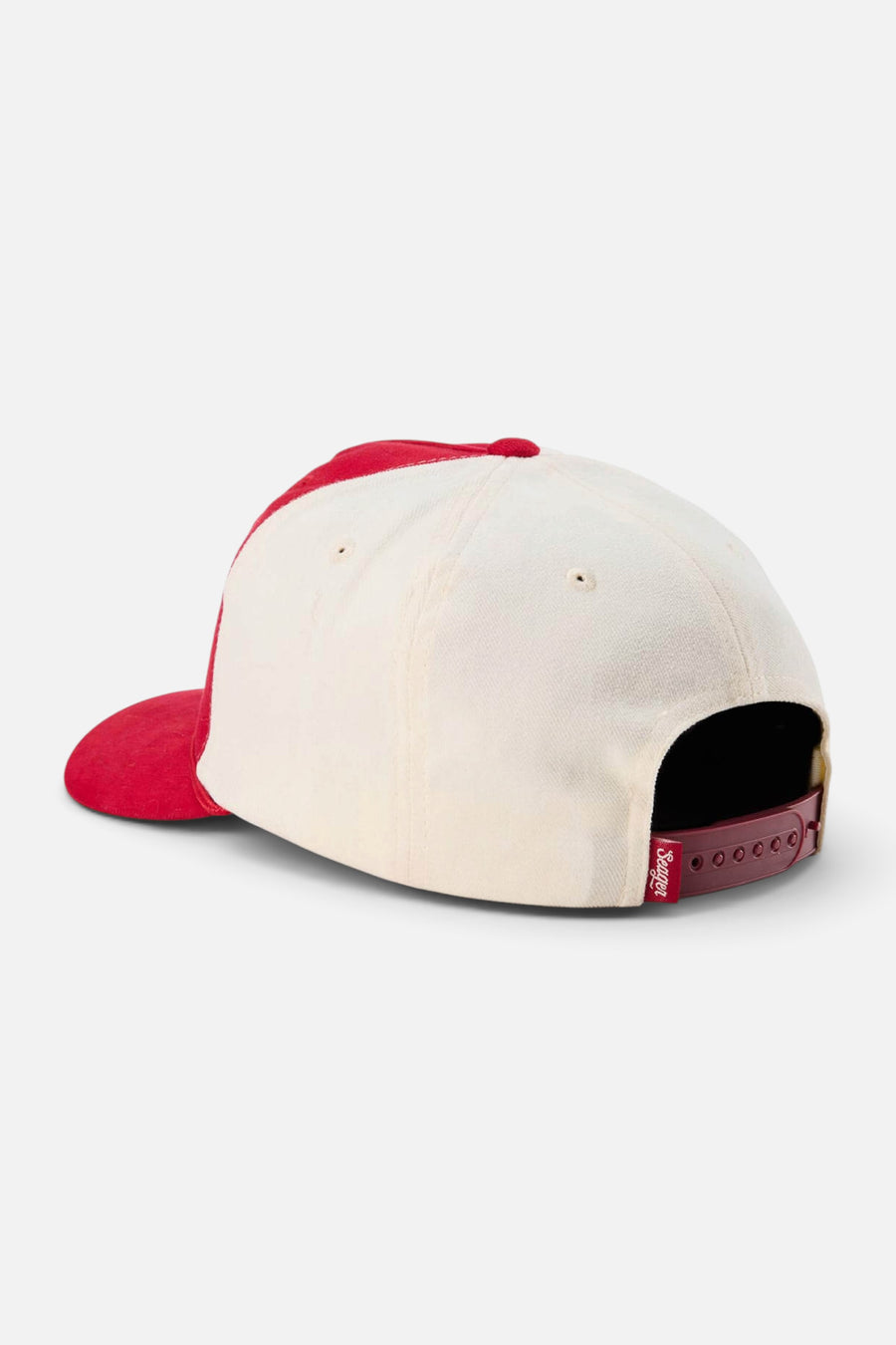 Seager x Waylon Jennings Good Hearted Woman Snapback in Red – back view