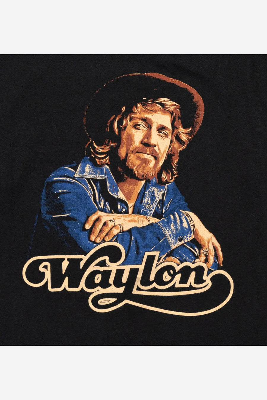 Seager X Waylon Jennings Heritage Tee – side view