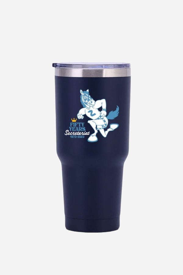 Secretariat Big Red Tumbler in Navy Blue, 32 oz.