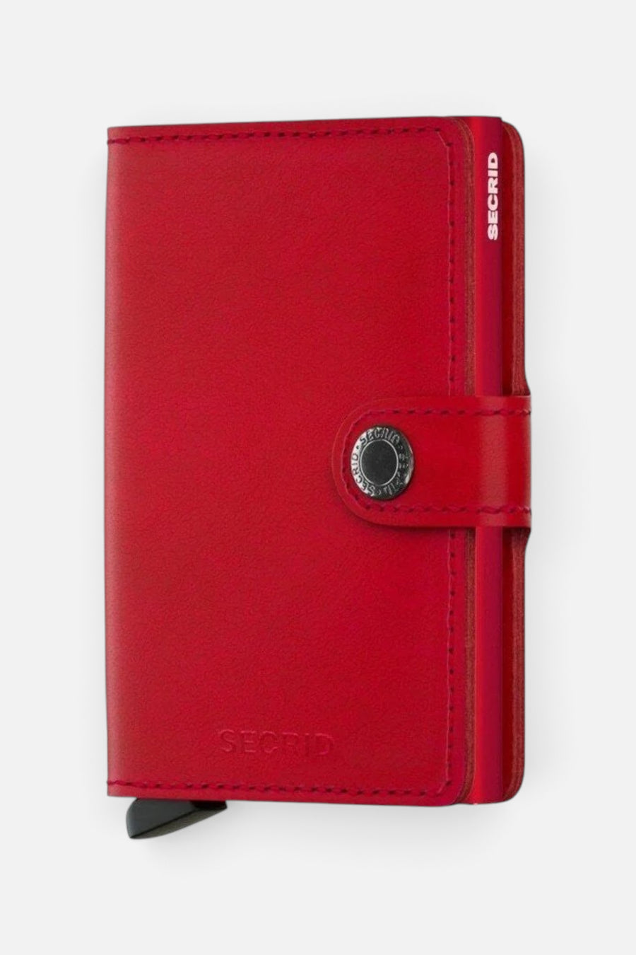 Secrid Original Miniwallet In Red-Red – front view