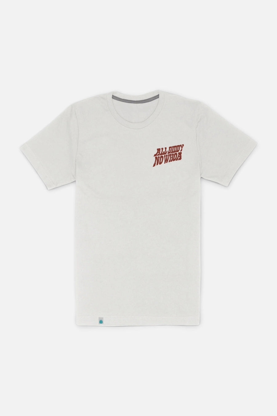 Sendero All Giddy No Whoa Tee in Vintage White – back view