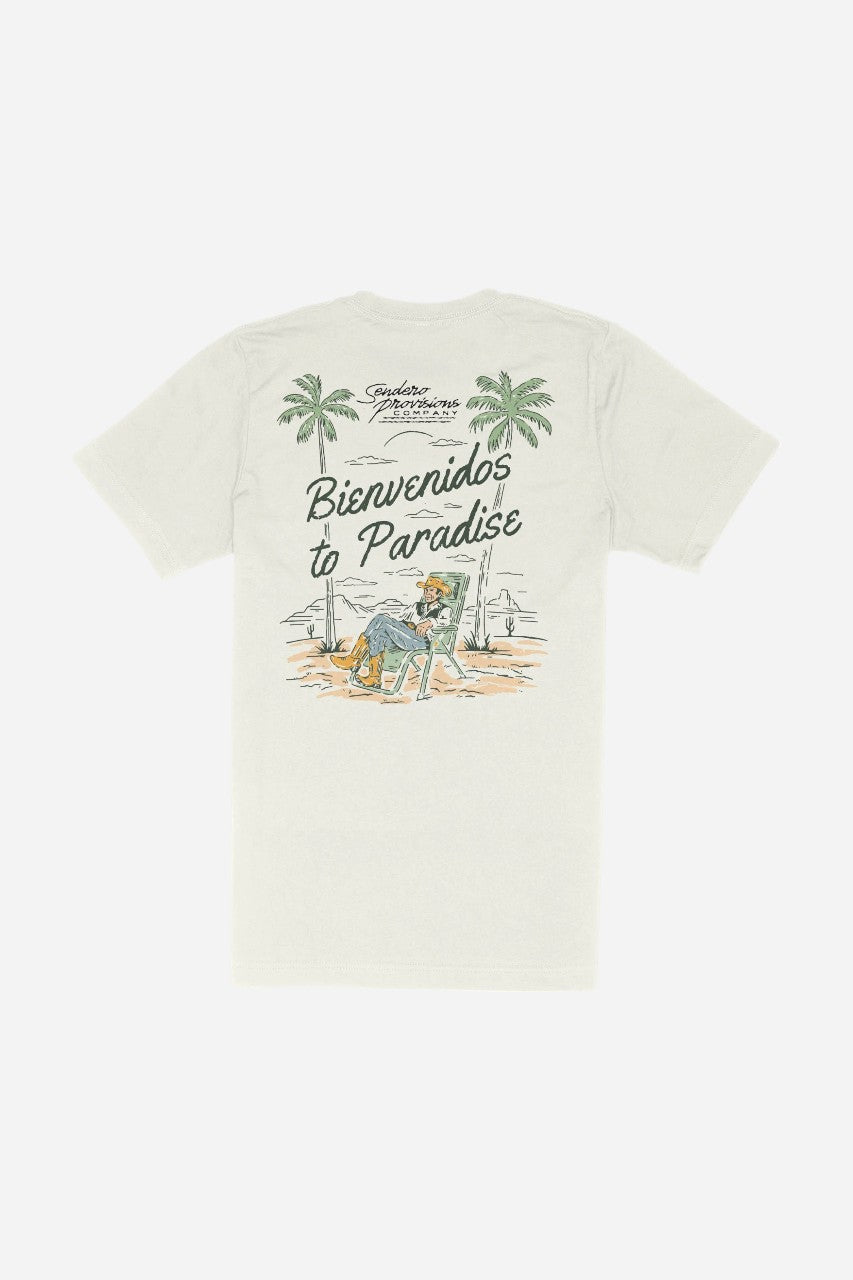 Sendero Oasis T-Shirt Vintage White – front view