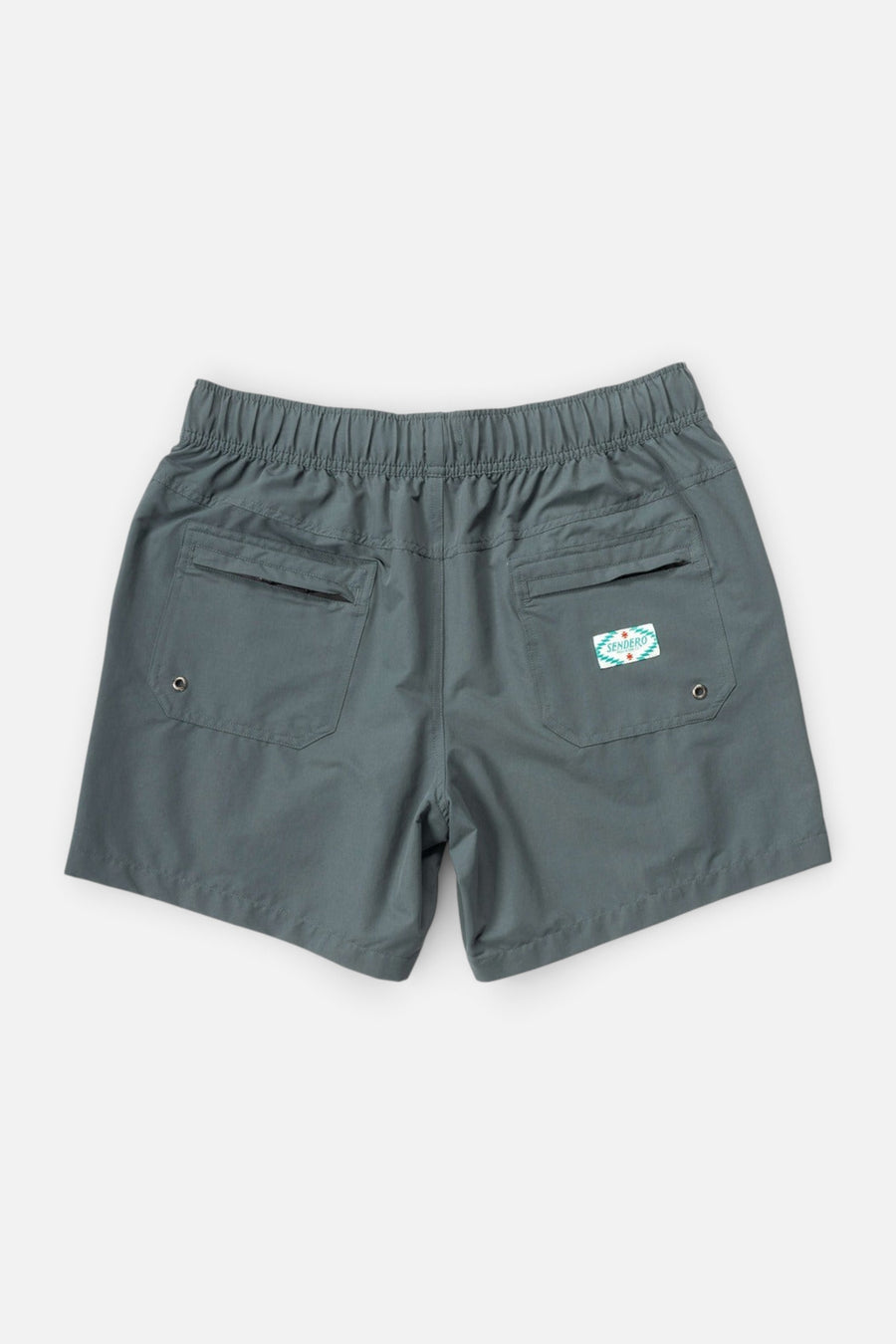 Sendero Provisions Bajada Hybrid Short in Slate Gray – alternate