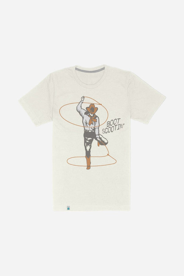 Sendero Provisions Boot Scootin' Short-Sleeve T-Shirt in White