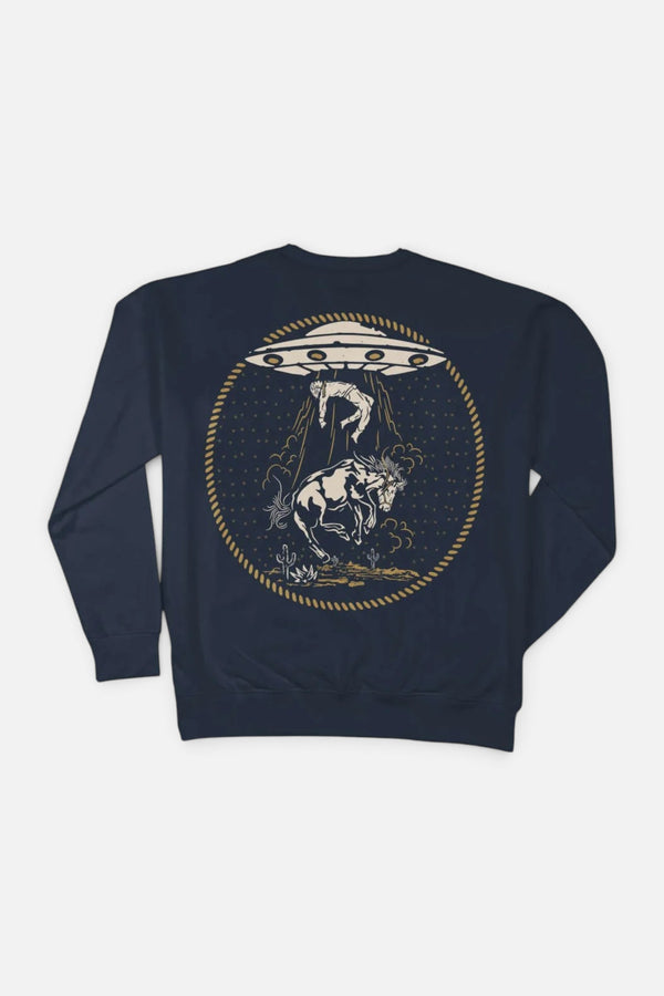 Sendero Provisions Charros & Aliens Sweatshirt in Navy