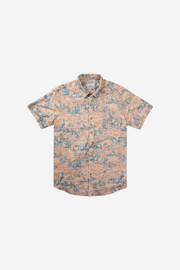 Sendero Provisions City Slicker Short Sleeve in Desert Abduction - Coral