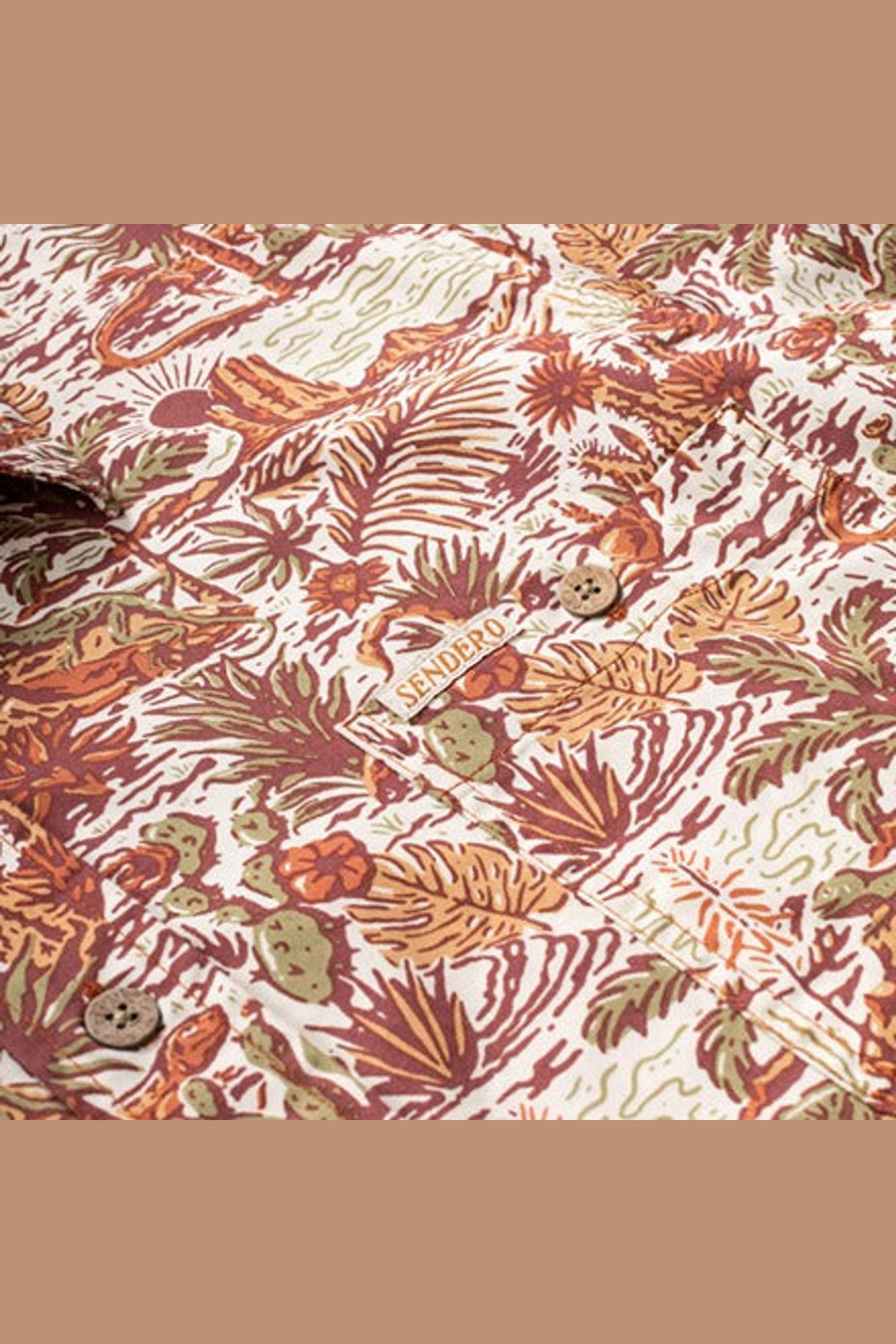 Sendero Provisions City Slicker Short Sleeve in Mojave – detail
