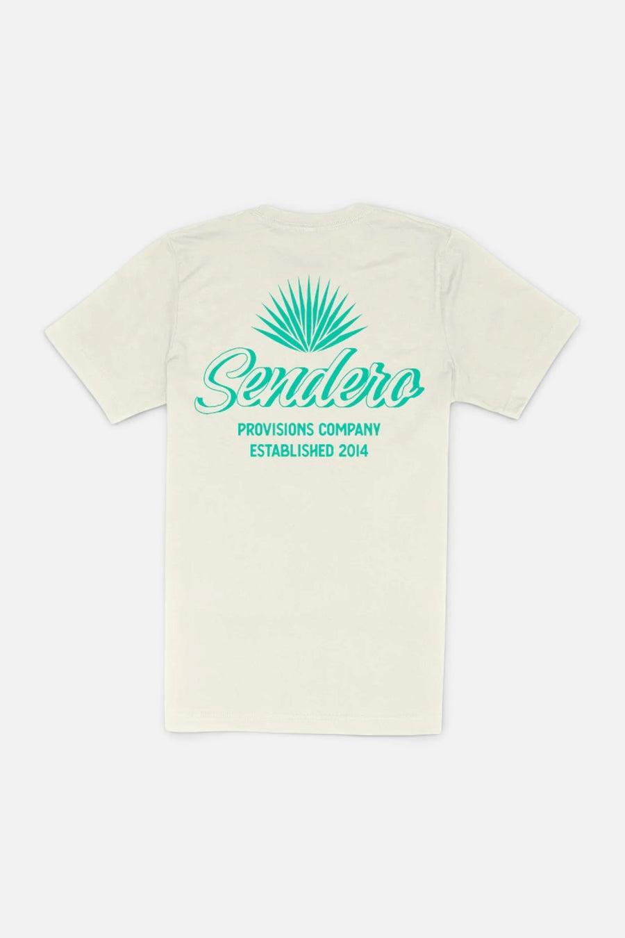 Sendero Provisions Con Lima Tee in Vintage White – front view