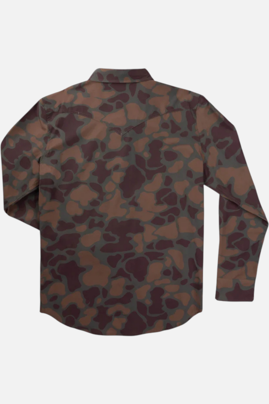Sendero Provisions Confluence Tech Shirt in Forest Camo – side view