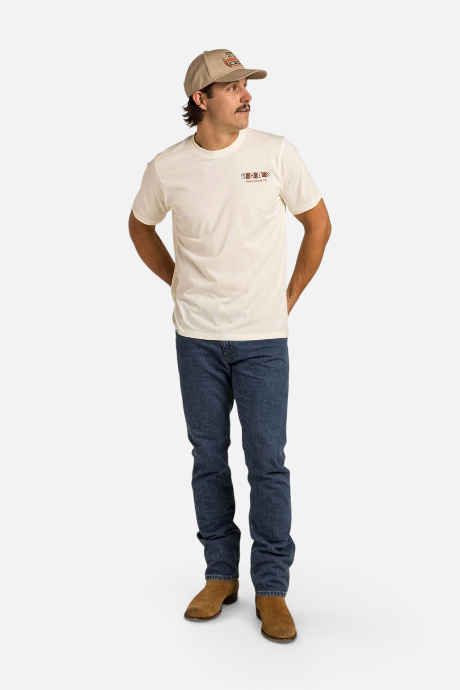 Sendero Provisions County Fair T-shirt – flat lay