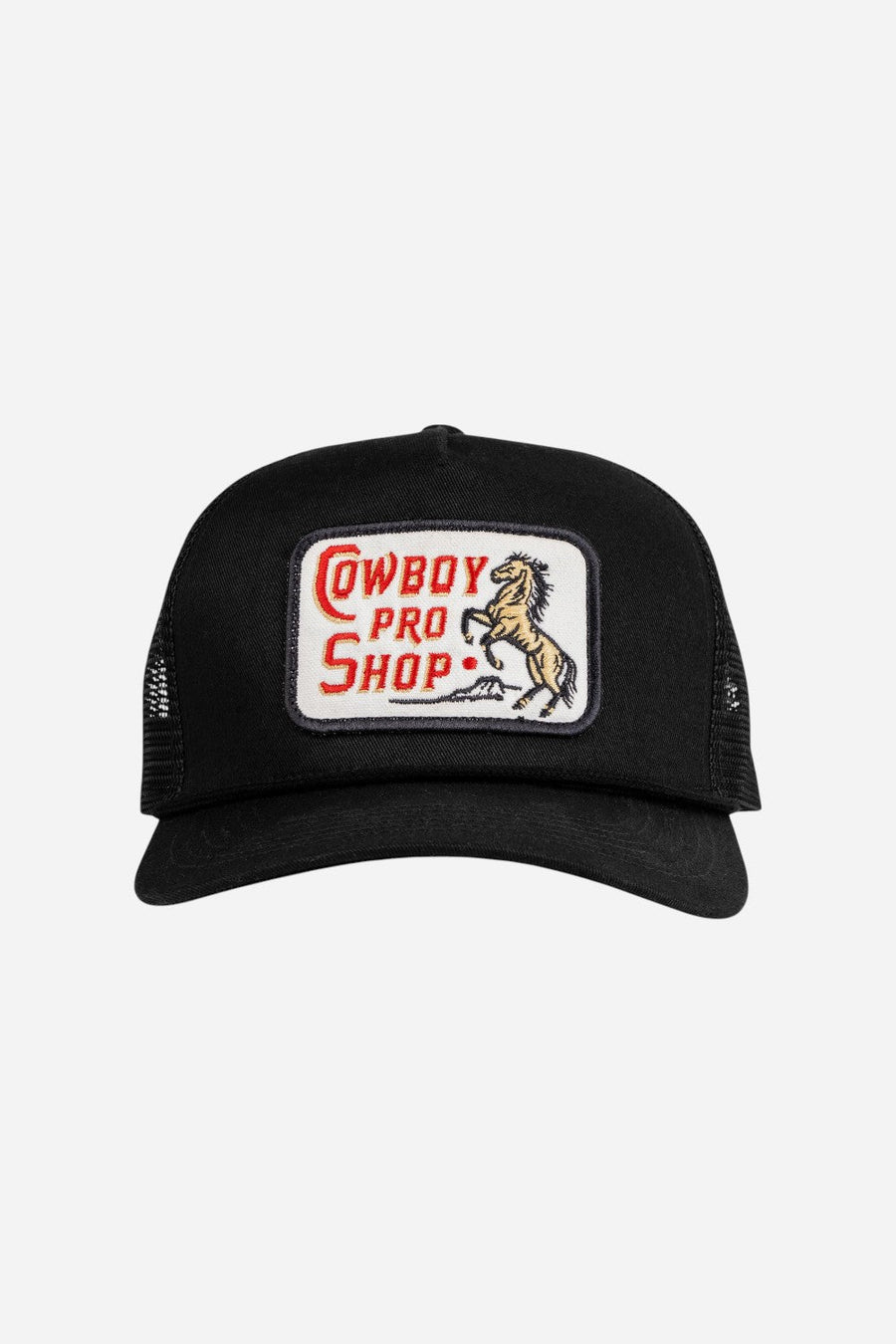Sendero Provisions Cowboy Pro Shop Hat in Black – front view
