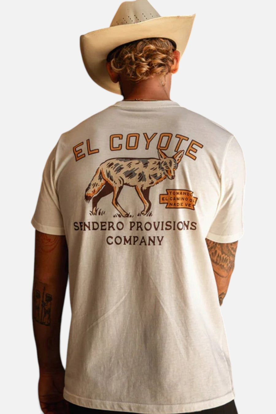 Sendero Provisions Coyote T-Shirt – on model