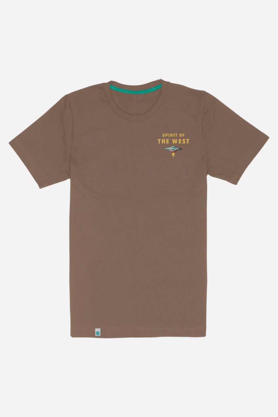 Sendero Provisions Danger Cowboy T-Shirt in Light Brown – back view