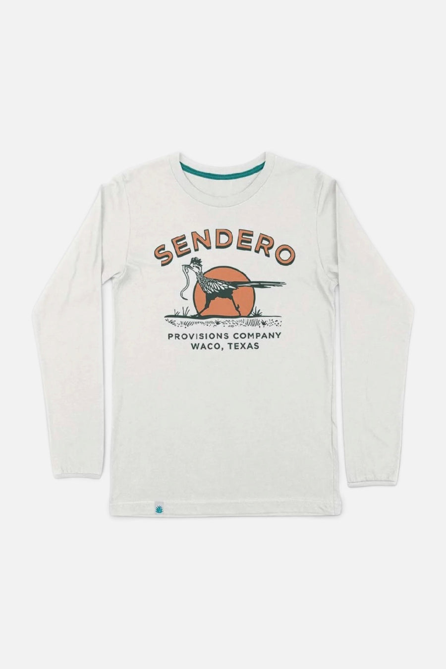 Sendero Provisions Desert Runner Vintage White Tee – front view