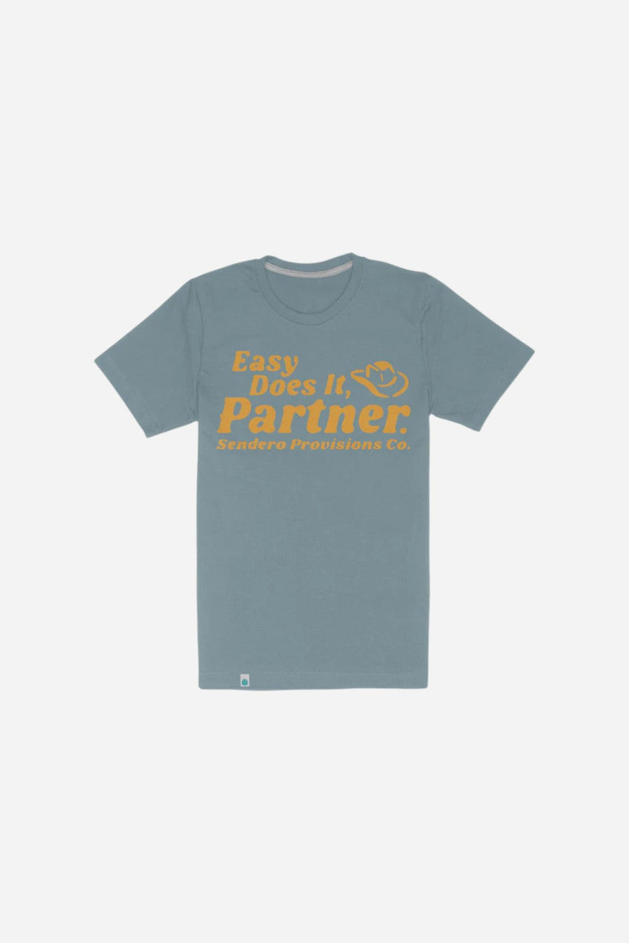 Sendero Provisions Easy Does It T-Shirt in Citadel – front view