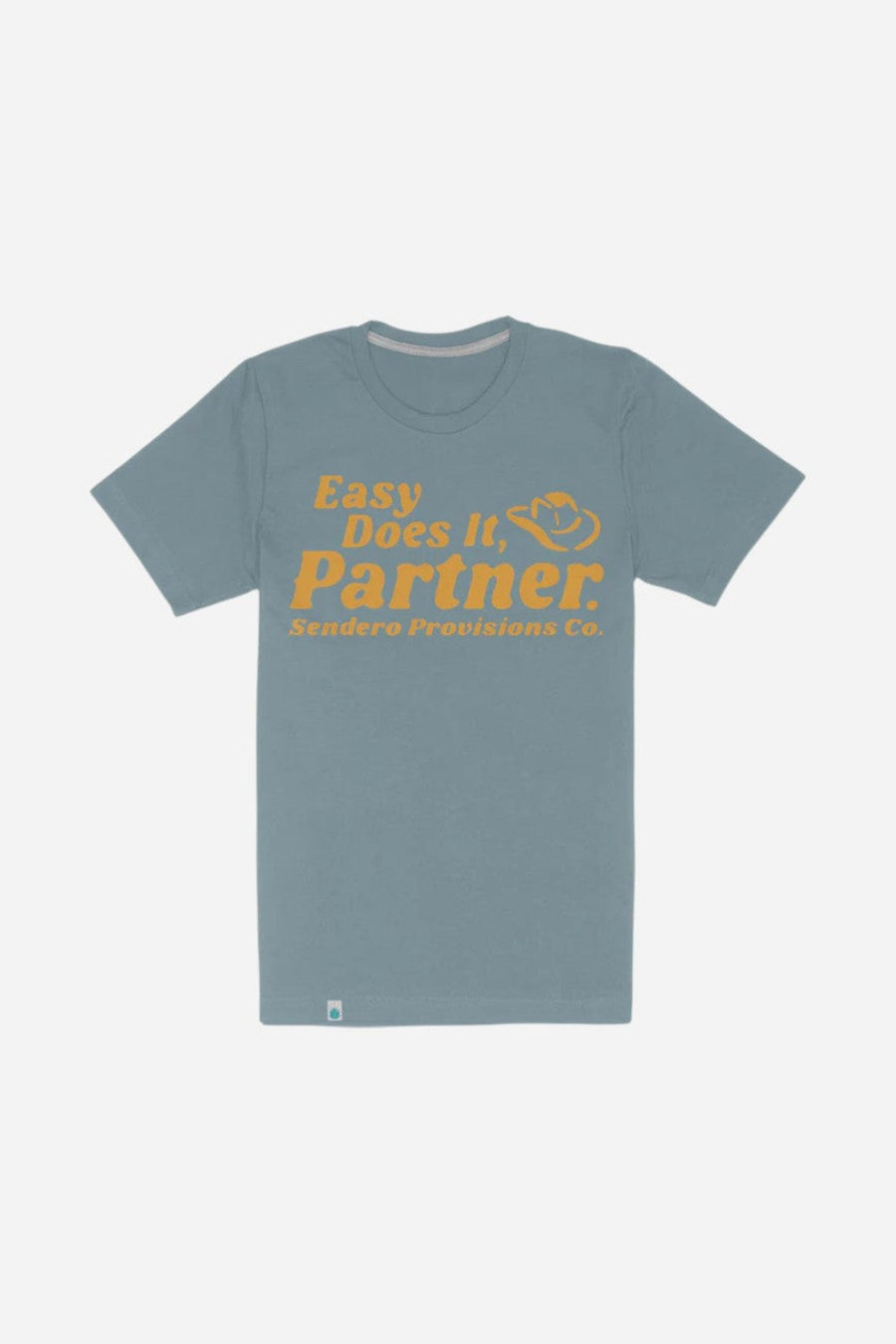 Sendero Provisions Easy Does It T-Shirt in Citadel – side view