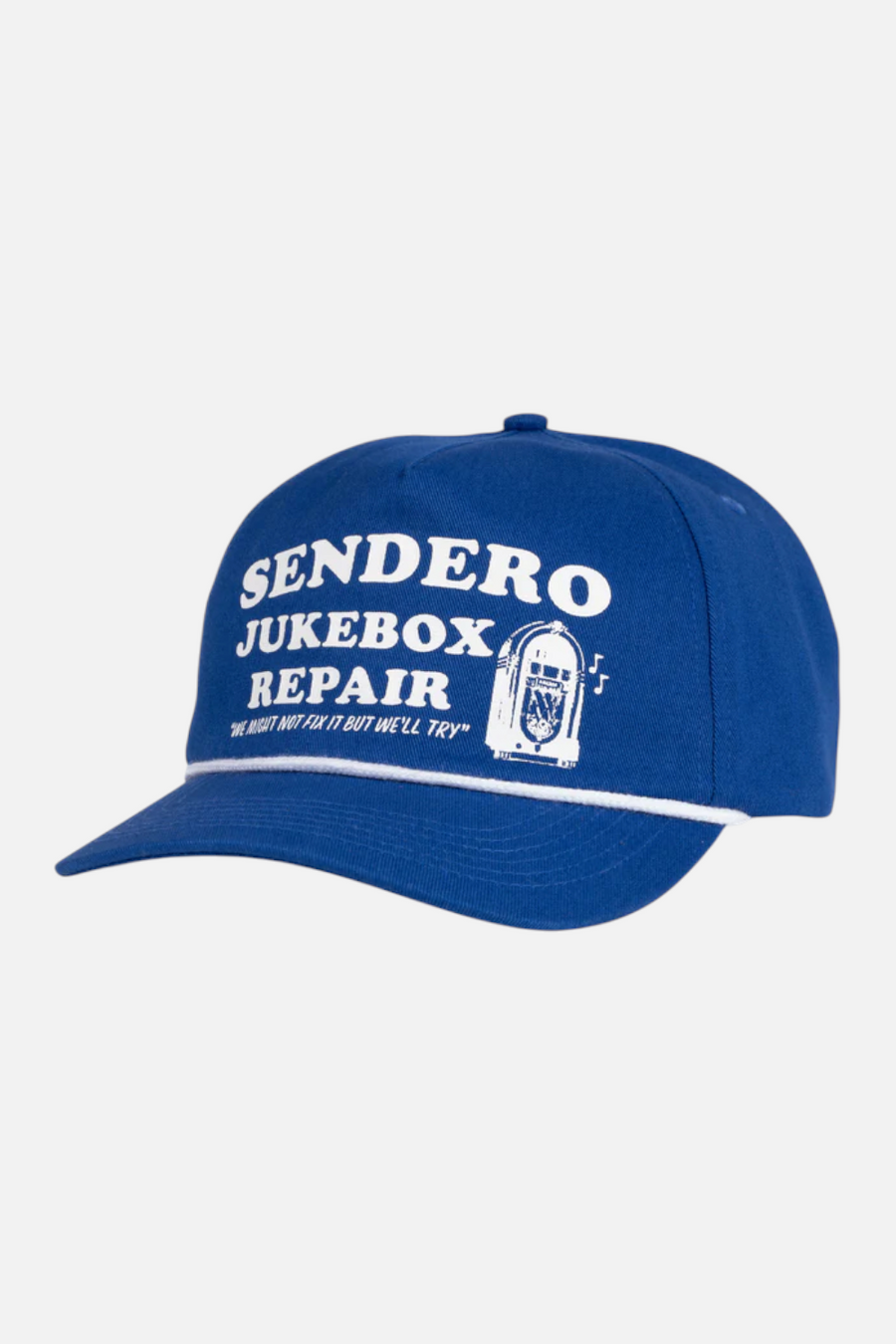Sendero Provisions Jukebox Repair Hat in Blue – front view