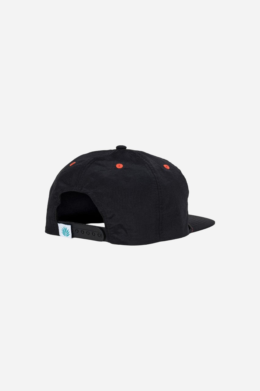 Sendero Provisions Logo Hat in Black Red – detail