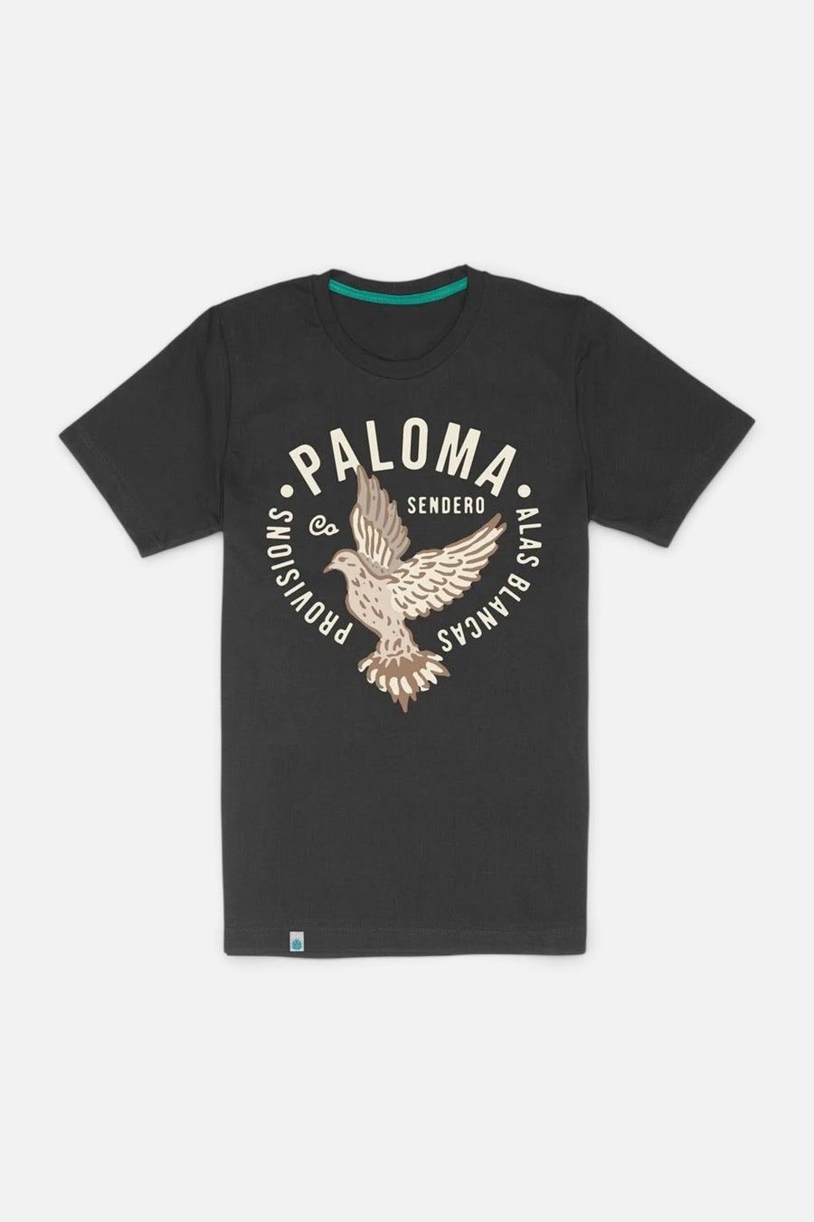 Sendero Provisions Paloma T-Shirt in Asphalt – front view